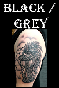 Black / Grey Tattoo